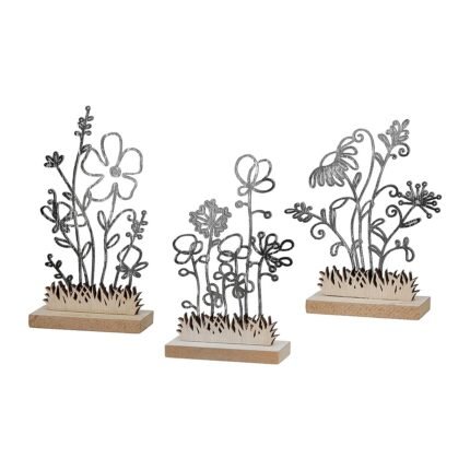 Βρες το Διακοσμητικό ArteLibre Φυτά Μαύρο/Φυσικό MDF 3x11.8x13.5cm Σε 3 Σχέδια σε μοναδική τιμή στο clickforshop.gr