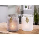 Θήκη Ρεσώ ArteLibre Με Χερούλι Γυαλί 11x11x14.5cm Σε 2 Χρώματα - Image 2