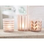 Κηροπήγιο ArteLibre Διάφανο Γυαλί 8cm Σε 3 Σχέδια - Image 2