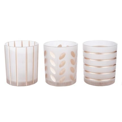 Βρες το Κηροπήγιο ArteLibre Διάφανο Γυαλί 8cm Σε 3 Σχέδια σε μοναδική τιμή στο clickforshop.gr