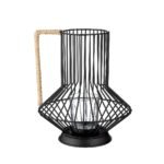 Βρες το Κηροπήγιο ArteLibre Με Χερούλι Μαύρο/Φυσικό Μέταλλο 19.5cm σε μοναδική τιμή στο clickforshop.gr