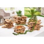 Διακοσμητικό Σύνθεση Βάζο Σε Ξύλα Φυσικό Ξύλο 21cm - Image 2