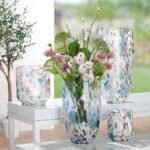 Βάζο ArteLibre Πολύχρωμο Γυαλί 18.5x18.5x36cm - Image 2