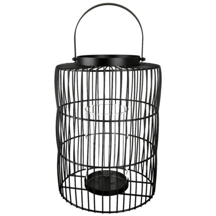 Βρες το Φανάρι ArteLibre Κλουβί Μαύρο Μέταλλο 35cm σε μοναδική τιμή στο clickforshop.gr