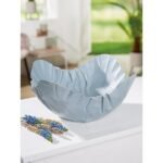 Βάζο ArteLibre Τσαλακωμένο Λευκό Μέταλλο 14cm - Image 2