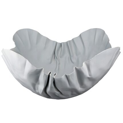 Βρες το Βάζο ArteLibre Τσαλακωμένο Λευκό Μέταλλο 14cm σε μοναδική τιμή στο clickforshop.gr