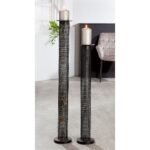 Κηροπήγιο ArteLibre Μαύρο Μέταλλο 102cm - Image 2
