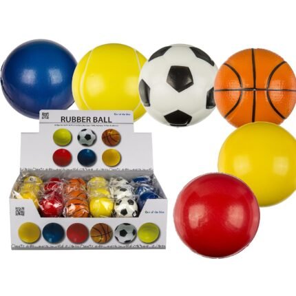 Βρες το Μπαλίτσα Ελαστική Σπορ Φ6cm Σε 6 Σχέδια σε μοναδική τιμή στο clickforshop.gr