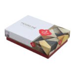 Σετ παπλωματοθήκη Jayda Cotton Box 3 τμχ Μονή (160x220) χρώμα ροζ - λευκό - Image 4
