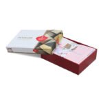 Σετ παπλωματοθήκη Jayda Cotton Box 3 τμχ Μονή (160x220) χρώμα ροζ - λευκό - Image 5