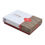 Σετ παπλωματοθήκη Cleo Cotton Box 3 τμχ Μονή (160x220) χρώμα μπλε - Image 3