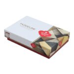 Σετ παπλωματοθήκη Lamina Cotton Box 3 τμχ Μονή (160x220) χρώμα cinnamon - Image 3