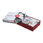 Σετ παπλωματοθήκη Hilaris Cotton Box 4 τμχ Διπλή (200x220) χρώμα ανθρακί - Image 4