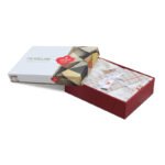 Σετ παπλωματοθήκη Lamina Cotton Box 4 τμχ Διπλή (200x220) χρώμα cinnamon - Image 4