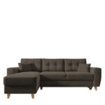 Βρες το Καναπές Γωνιακός ArteLibre Αναστρέψιμη Γωνία JESSIE 235x160x85cm Καφέ σε μοναδική τιμή στο clickforshop.gr
