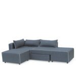 Βρες το Καναπές Γωνιακός ArteLibre Αναστρέψιμη Γωνία THIAGO Γκρι/Λευκό 101x250x97cm σε μοναδική τιμή στο clickforshop.gr