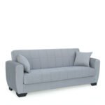 Καναπές Κρεβάτι Τριθέσιος ArteLibre DIEGO 3S Γκρι 210x84x86cm - Image 2