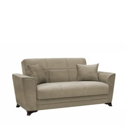 Βρες το Καναπές Κρεβάτι Διθέσιος ArteLibre JULIAN 2S Ανοιχτό Καφέ 172x85x90cm σε μοναδική τιμή στο clickforshop.gr