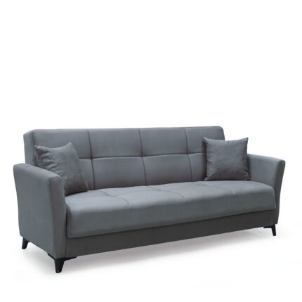 Βρες το Καναπές Κρεβάτι Τριθέσιος ArteLibre JAVIER 3S Γκρι 210x84x86cm σε μοναδική τιμή στο clickforshop.gr