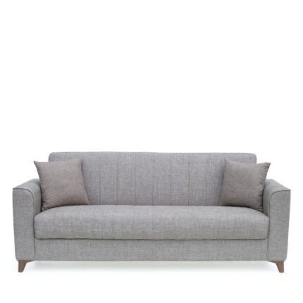 Βρες το Καναπές Κρεβάτι Τριθέσιος ArteLibre GERARDO Καφέ 210x84x86cm σε μοναδική τιμή στο clickforshop.gr