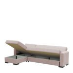 Καναπές Κρεβάτι Γωνιακός ArteLibre JOSE Σάπιο Μήλο 270x150x86cm - Image 2