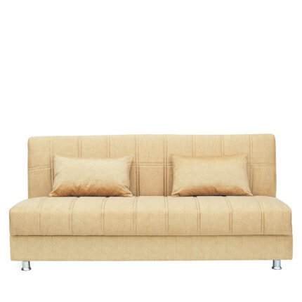 Βρες το Καναπές Κρεβάτι Τριθέσιος ArteLibre LAURA Μουσταρδί 190x84x86cm σε μοναδική τιμή στο clickforshop.gr