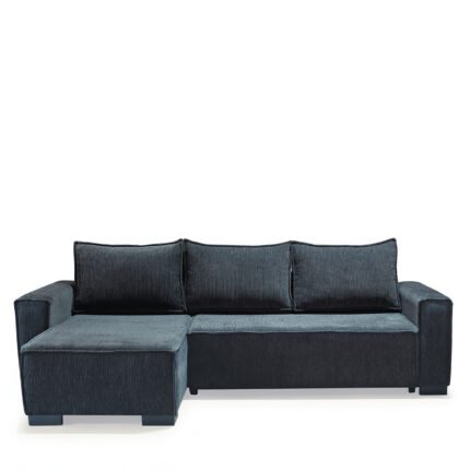 Βρες το Καναπές Κρεβάτι Γωνιακός ArteLibre HARPER Αναστρέψιμος Γκρι 271x160x94cm σε μοναδική τιμή στο clickforshop.gr