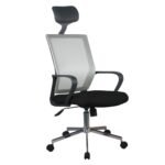 Βρες το Καρέκλα Γραφείου ArteLibre ΦΟΙΒΗ Γκρι/Μαύρο Mesh 58x59x116-124.5cm σε μοναδική τιμή στο clickforshop.gr