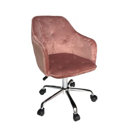 Βρες το Πολυθρόνα Γραφείου ArteLibre OXLEY Σάπιο Μήλο Βελούδο 53.5x56.5x75-85cm σε μοναδική τιμή στο clickforshop.gr