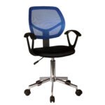 Βρες το Καρέκλα Γραφείου ArteLibre EVERLY Μπλε/Μαύρο Mesh 56x53.5x100cm σε μοναδική τιμή στο clickforshop.gr