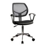 Βρες το Καρέκλα Γραφείου ArteLibre EVERLY Μαύρο Mesh 56x53.5x100cm σε μοναδική τιμή στο clickforshop.gr