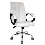 Βρες το Καρέκλα Γραφείου Διευθυντή ArteLibre TURNER Λευκό PVC 50x69x118.5cm σε μοναδική τιμή στο clickforshop.gr