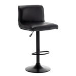 Βρες το Σκαμπό Bar ArteLibre ARMOR Με Πλάτη Πτυσσόμενο Μαύρο PU/Μέταλλο 45x48x86-107.5cm σε μοναδική τιμή στο clickforshop.gr