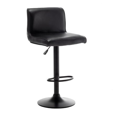 Βρες το Σκαμπό Bar ArteLibre ARMOR Με Πλάτη Πτυσσόμενο Μαύρο PU/Μέταλλο 45x48x86-107.5cm σε μοναδική τιμή στο clickforshop.gr