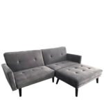 Βρες το Καναπές Κρεβάτι Γωνιακός ArteLibre ALFVIN Γκρι Ύφασμα 211x158x83cm σε μοναδική τιμή στο clickforshop.gr