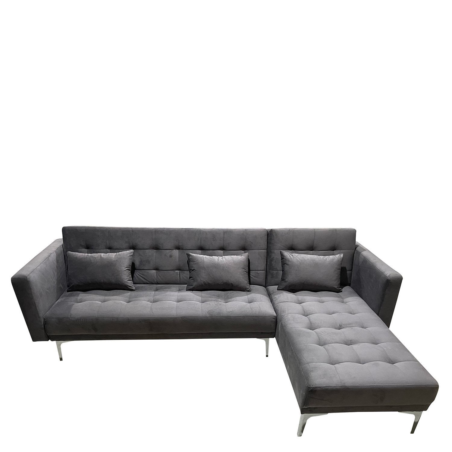 Καναπές Κρεβάτι Γωνιακός ArteLibre ARION Γκρι Ύφασμα 244x162x84cm Βρες το Καναπές Κρεβάτι Γωνιακός ArteLibre ARION Γκρι Ύφασμα 244x162x84cm σε μοναδική τιμή στο clickforshop.gr