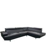 Βρες το Καναπές Γωνιακός ArteLibre MASAL Μαύρο PU 280x185x85cm σε μοναδική τιμή στο clickforshop.gr