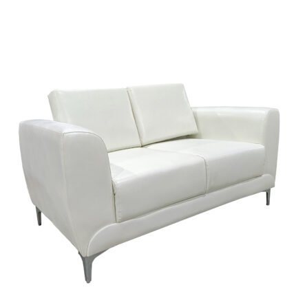 Βρες το Καναπές Διθέσιος ArteLibre ELFRIC Λευκό PU 142x81x81cm σε μοναδική τιμή στο clickforshop.gr