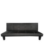 Βρες το Καναπές Κρεβάτι Τριθέσιος ArteLibre ERYNDOR Μαύρο PU 186x90x82cm σε μοναδική τιμή στο clickforshop.gr