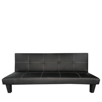 Βρες το Καναπές Κρεβάτι Τριθέσιος ArteLibre ERYNDOR Μαύρο PU 186x90x82cm σε μοναδική τιμή στο clickforshop.gr