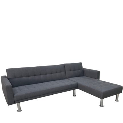 Βρες το Καναπές Κρεβάτι Γωνιακός ArteLibre OBERON Γκρι Ύφασμα 240x102/175x40cm σε μοναδική τιμή στο clickforshop.gr