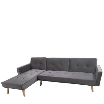 Βρες το Καναπές Κρεβάτι Γωνιακός ArteLibre EMILIA Γκρι Ύφασμα 267x153x85cm σε μοναδική τιμή στο clickforshop.gr