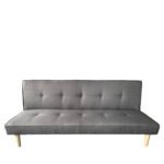 Βρες το Καναπές Κρεβάτι Τριθέσιος ArteLibre MARILINA Γκρι Ύφασμα 181x86x75cm σε μοναδική τιμή στο clickforshop.gr