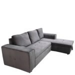 Βρες το Καναπές Κρεβάτι Γωνιακός ArteLibre PREMIERE Δεξιά Γωνία Γκρι Ύφασμα 250x163x80cm σε μοναδική τιμή στο clickforshop.gr