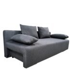 Βρες το Καναπές Κρεβάτι Τριθέσιος ArteLibre URBAN LOUNGE 3S Σκούρο Γκρι Ύφασμα 194x93x72cm σε μοναδική τιμή στο clickforshop.gr