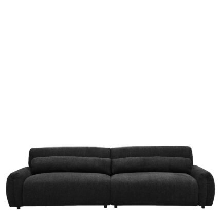 Βρες το Καναπές Τετραθέσιος ArteLibre VORTICA Μαύρο Ύφασμα 280x85x78cm σε μοναδική τιμή στο clickforshop.gr