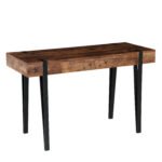 Βρες το Γραφείο ArteLibre BIX Καρυδί/Μαύρο MDF/Μέταλλο 120x50x75cm σε μοναδική τιμή στο clickforshop.gr