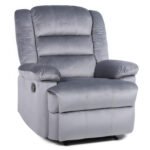 Βρες το Πολυθρόνα Ανακλινόμενη ArteLibre CARINAE Γκρι Βελούδο 93x90x100cm σε μοναδική τιμή στο clickforshop.gr