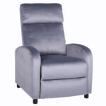 Βρες το Πολυθρόνα Ανακλινόμενη ArteLibre TUREIS Γκρι Βελούδο 68x86x99cm σε μοναδική τιμή στο clickforshop.gr