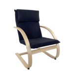 Βρες το Πολυθρόνα ArteLibre VESNA Μαύρο/Φυσικό Ύφασμα/Ξύλο 67x78x92cm σε μοναδική τιμή στο clickforshop.gr